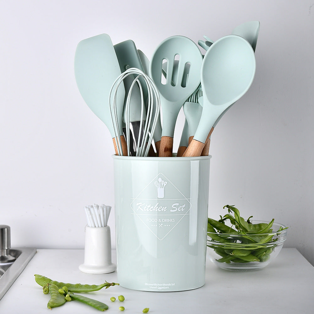 11 pcs non stick kitchenware cooking set