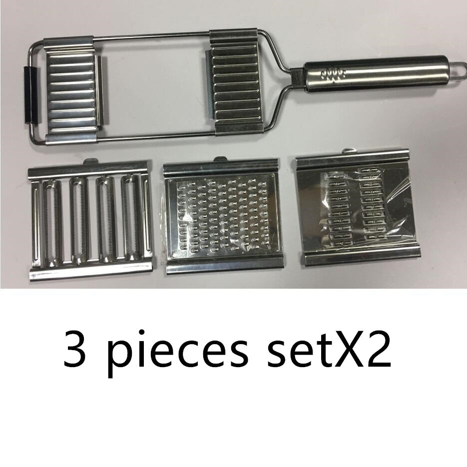 Stainless Steel Grater, Vegetable And Fruit Slicer