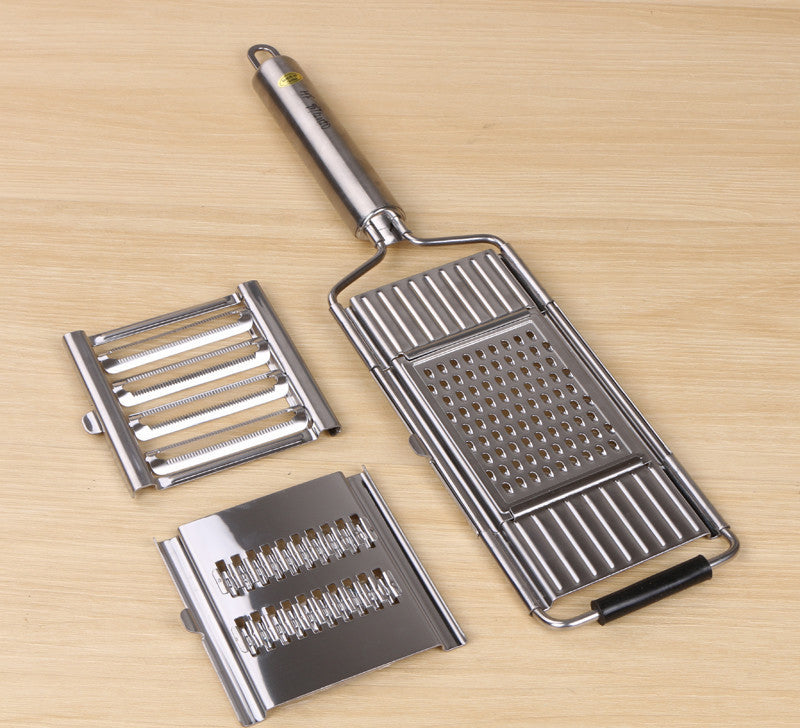 Stainless Steel Grater, Vegetable And Fruit Slicer