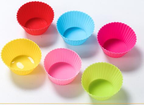 Nonstick Reusable Silicone Cupcake Liners