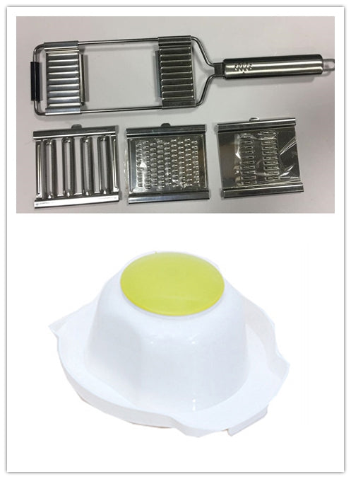 Stainless Steel Grater, Vegetable And Fruit Slicer