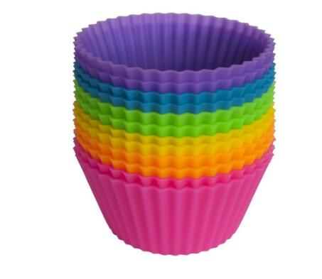 Nonstick Reusable Silicone Cupcake Liners