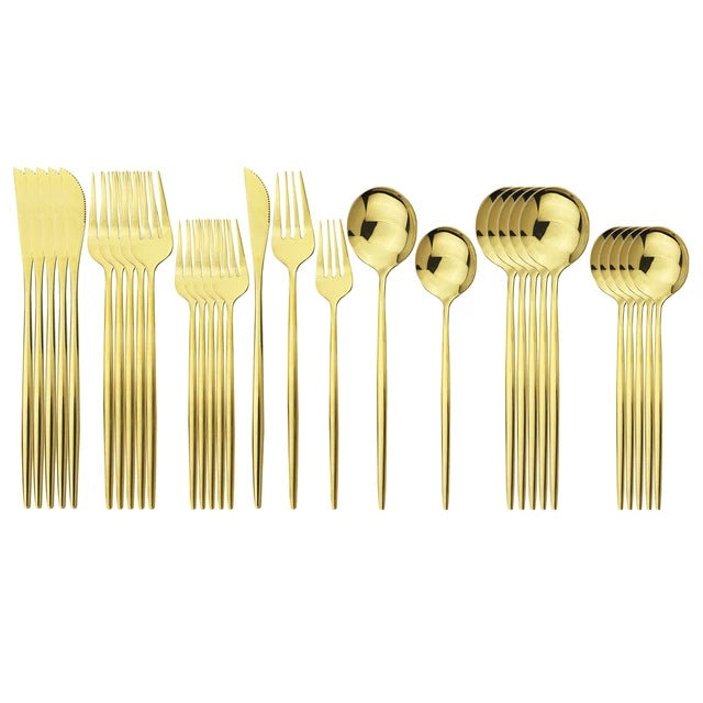 Household Stainless Steel Cutlery Set