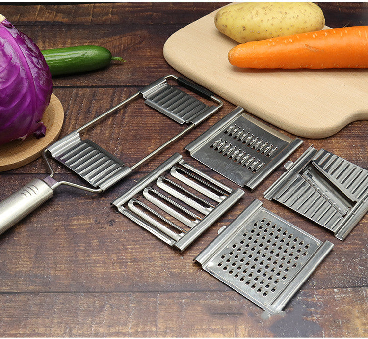 Stainless Steel Grater, Vegetable And Fruit Slicer