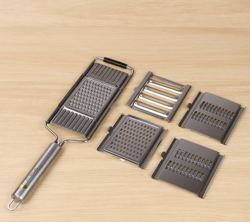 Stainless Steel Grater, Vegetable And Fruit Slicer