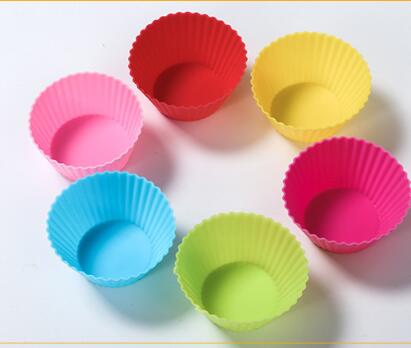 Nonstick Reusable Silicone Cupcake Liners