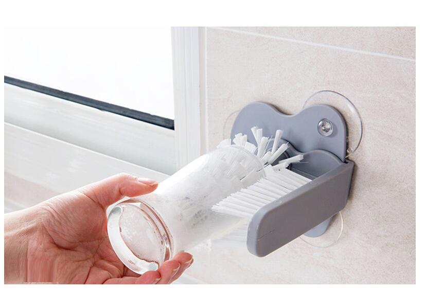 kitchen rotating tea cup brush