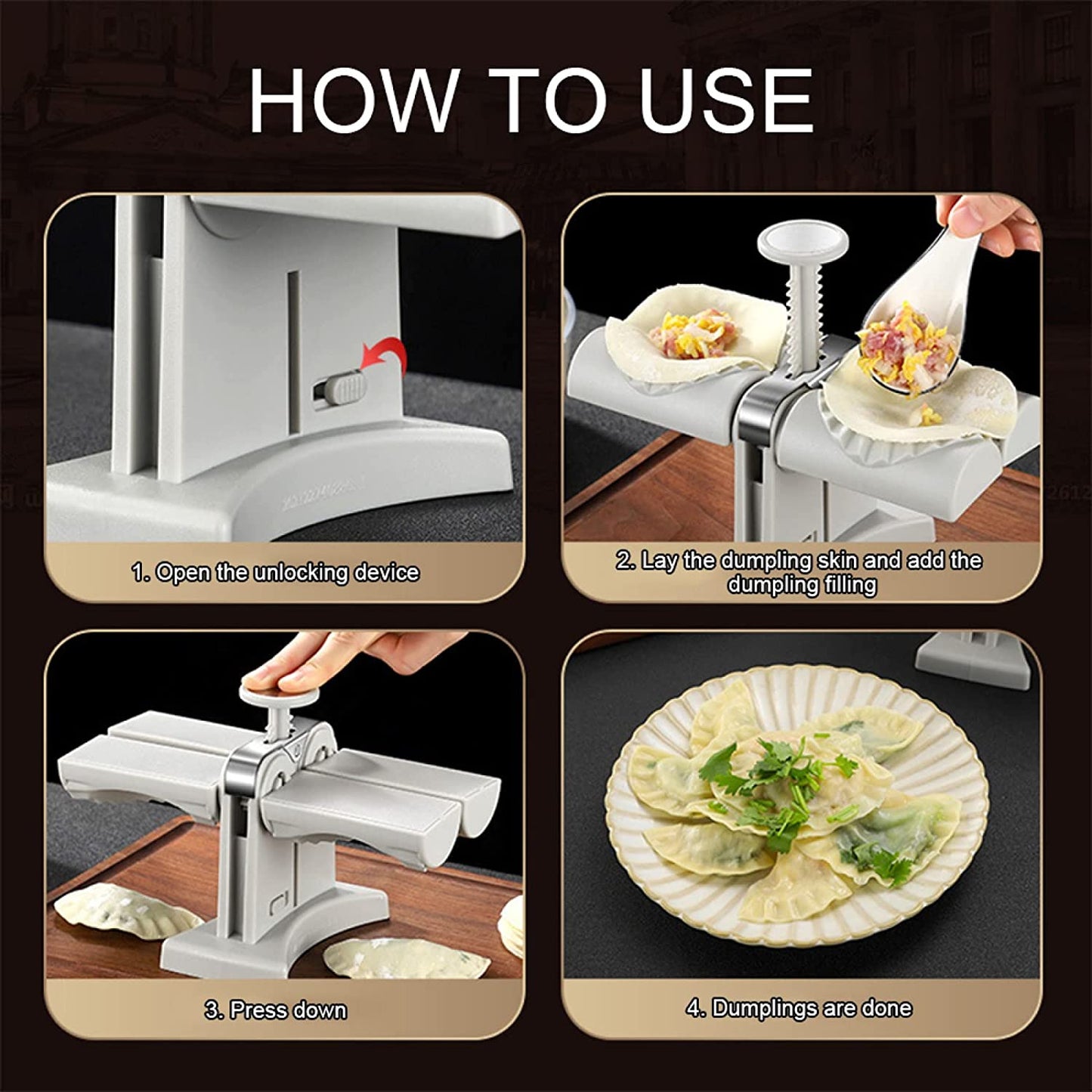 Dumpling Maker Kitchen Accessories