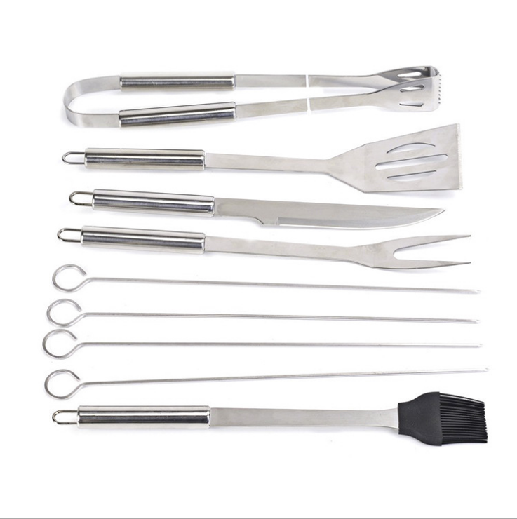 10 pieces of barbecue tools outdoor baking utensils