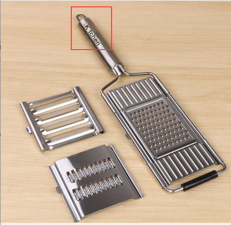 Stainless Steel Grater, Vegetable And Fruit Slicer