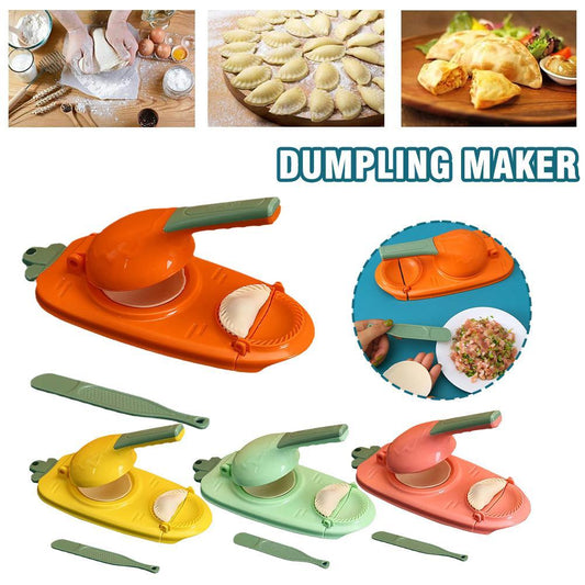 New 2 In 1 Kitchen Dumpling Making Tool