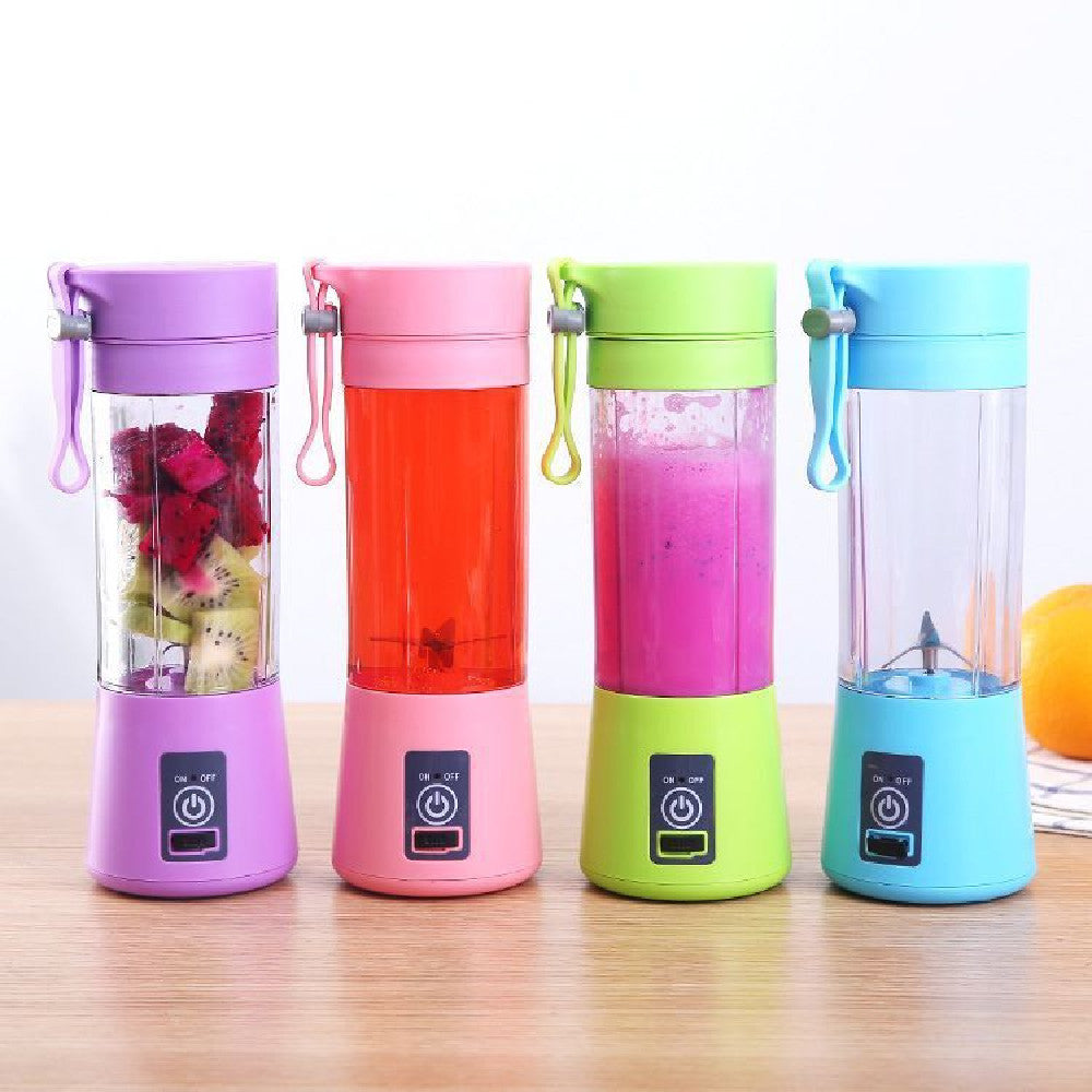 Portable Blender With USB Rechargeable Fruit Juice Mixer